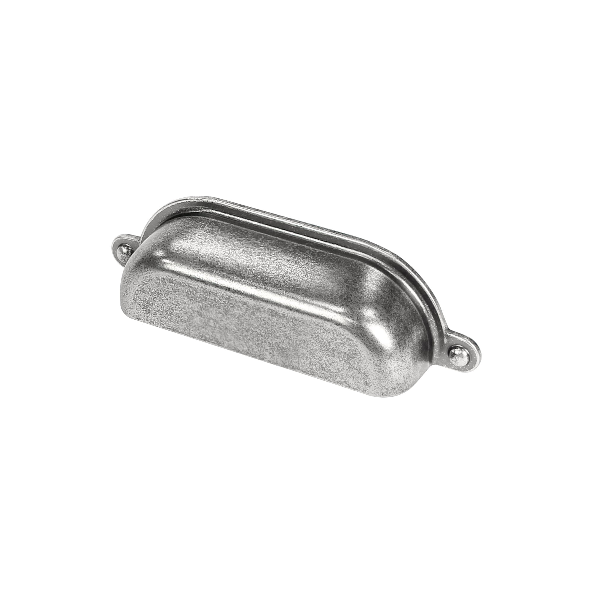 Lumi Home Furnishings Drawer Pull Vintage Library 3" Antique Nickel 4-Pack
