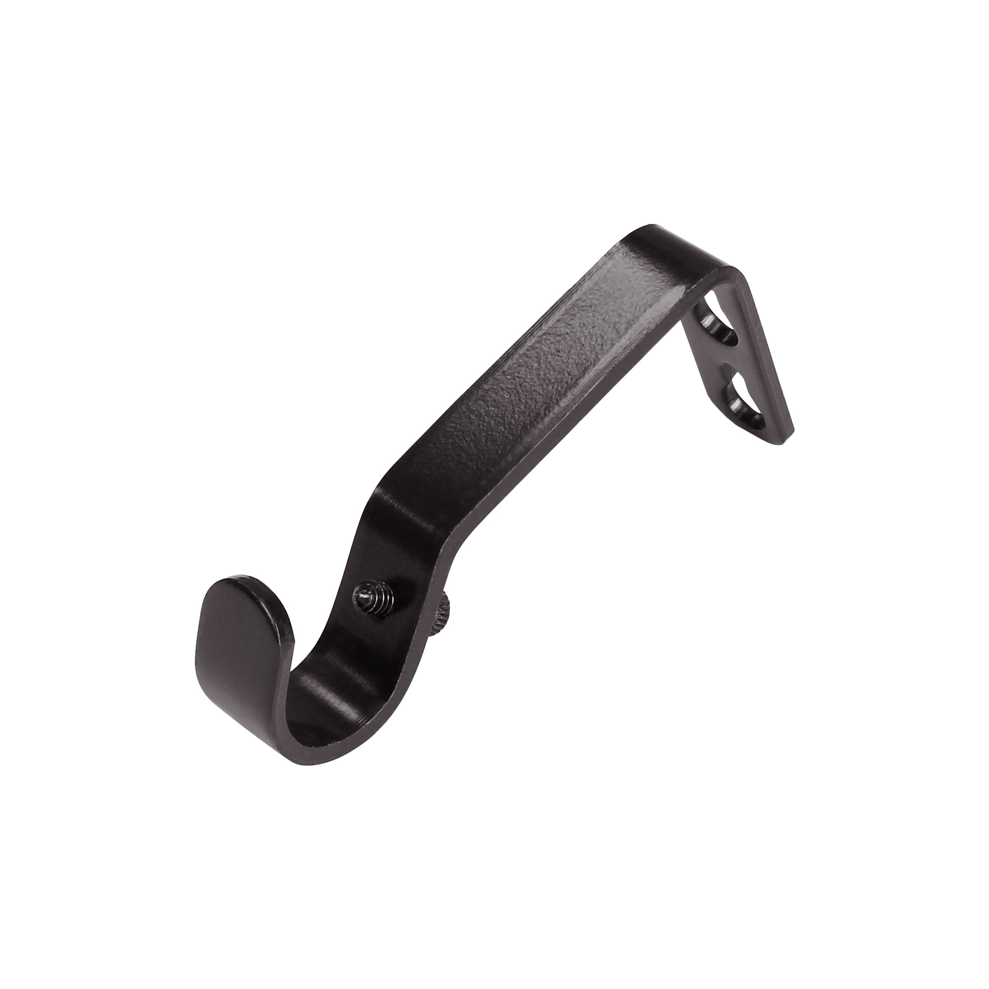 Lumi Home Furnishings Non-Adjustable Single Curtain Rod Brackets 3/4 in. (4-Piece)