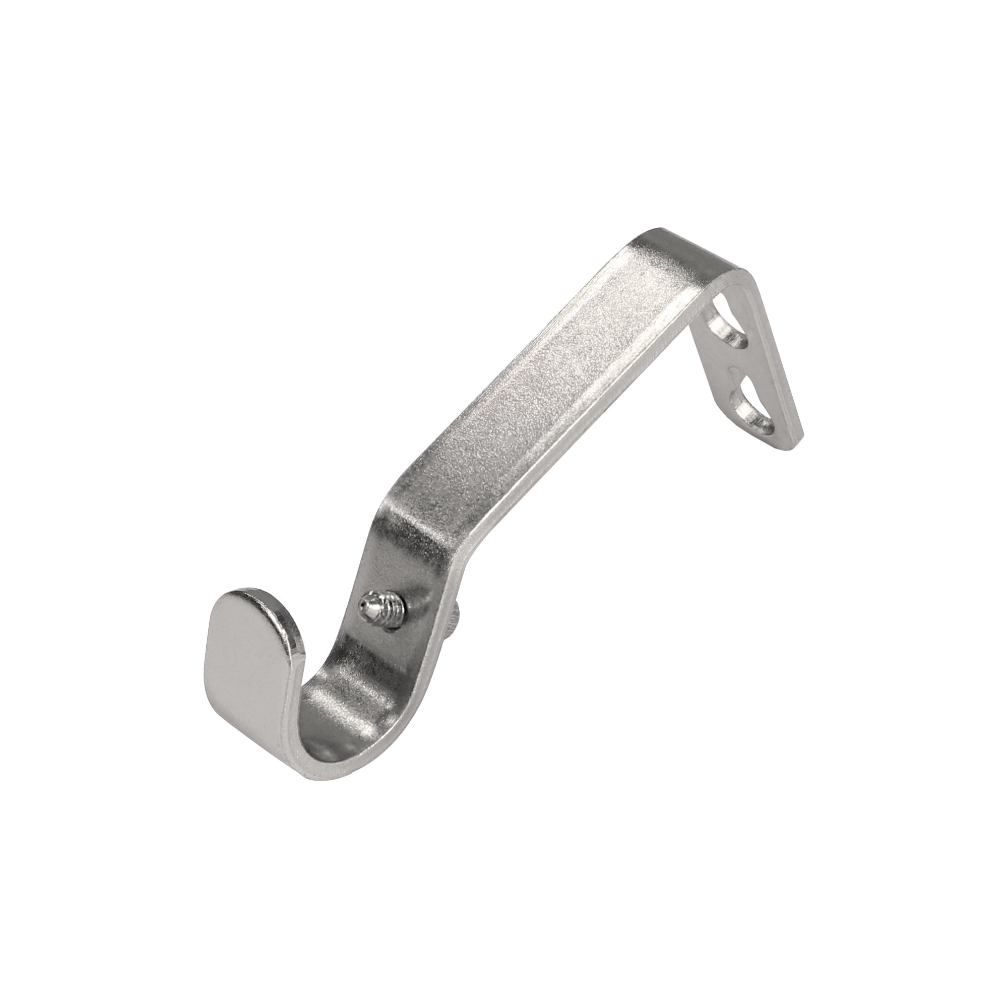 Lumi Home Furnishings Non-Adjustable Single Curtain Rod Brackets 3/4 in. (4-Piece)