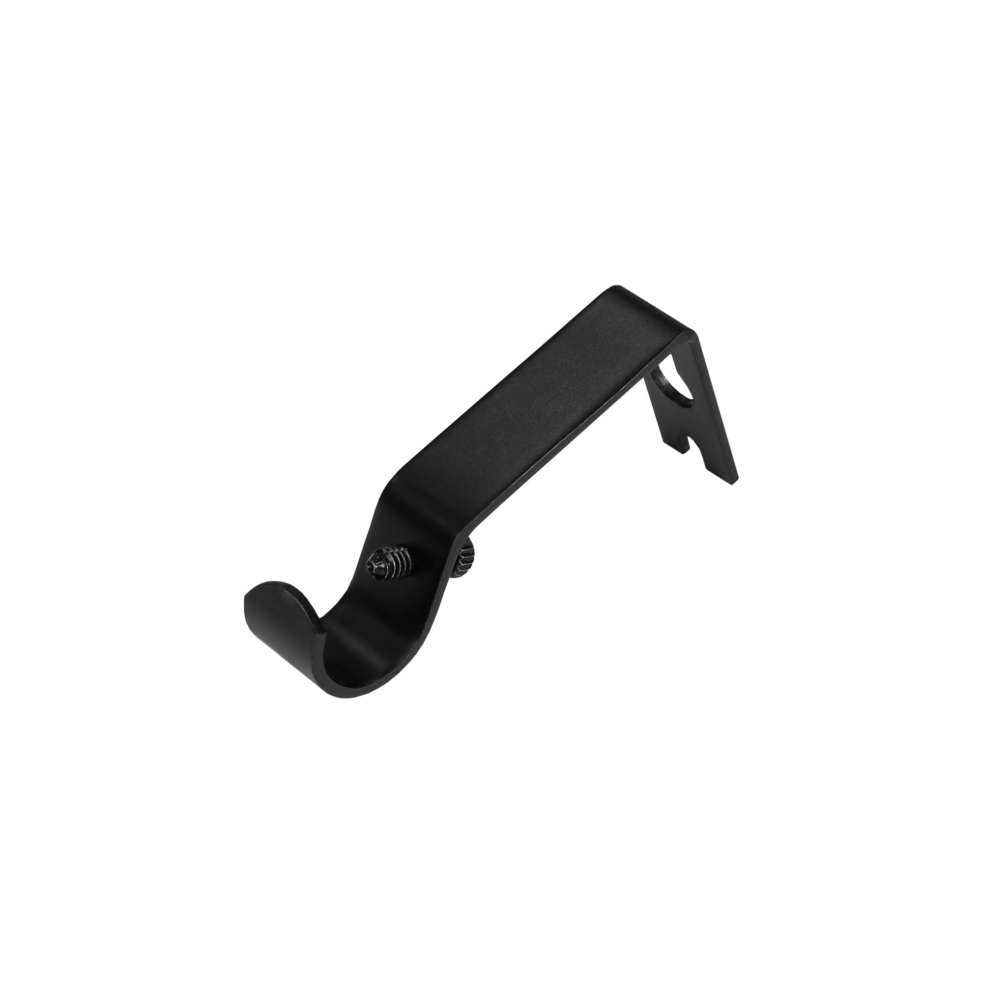 Lumi Home Furnishings Non-Adjustable Single Curtain Rod Brackets 5/8 in. (4-Piece)