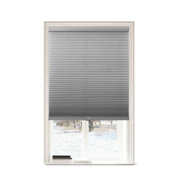 Lumi Light Filtering Cordless Cellular POSH Shades, Gray, 35" x72"