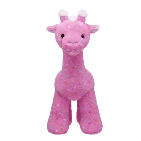 Lumi Llama Plush Toy Pink Spotted Stuffed Animal Soft Cute Gift Room Decor 13.8 Inch