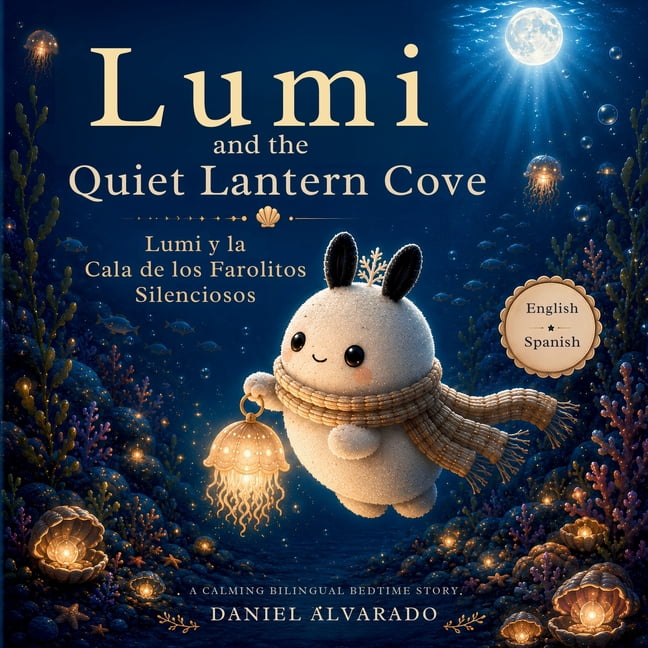 Lumi's Calming Ocean Bedtime Stories Lumi and the Quiet Lantern Cove - Lumi y la Cala de los Farolitos Silenciosos: A Calming Bilingual Bedtime Story for Tod, (Paperback)