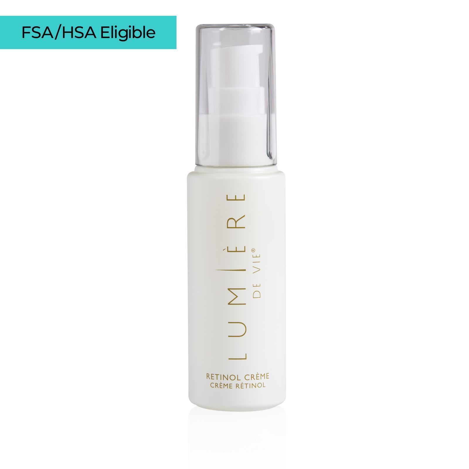 Lumière de Vie Retinol Crème, Targets Fine Lines & Wrinkles, Improves Elasticity & Brightens skin for a Healthy-Looking, Glowing Complexion, Moisturizes & Soothes Skin, Market America (1.0 fl.oz.)
