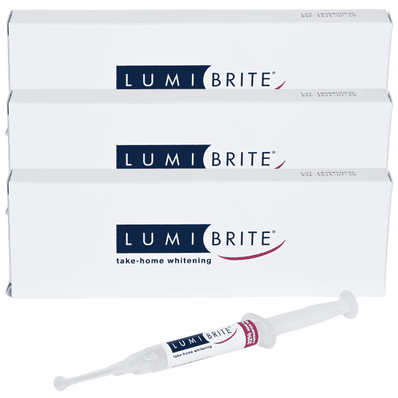 LumiBrite 32% Take-Home Whitening Gel Refill 6 Syringes 2.5 mL EACH
