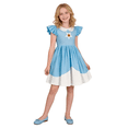 thumbnail image 1 of LumiFest Princess Dress for G'irl's Halloween Cosplay Costume Birthday Party Fancy Dress up 3-12 Y, 1 of 12