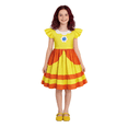 thumbnail image 1 of LumiFest Princess Dress for G'irl's Halloween Cosplay Costume Birthday Party Fancy Dress up 3-12 Y, 1 of 12