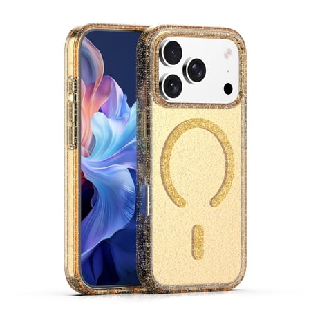 LumiMag Colored Case for iPhone 17 Pro Max - Gold