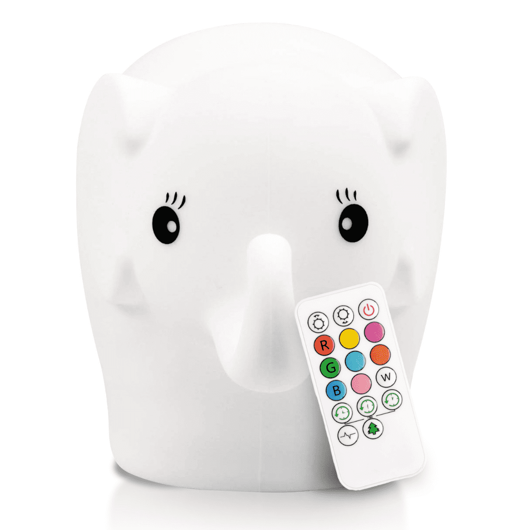LumiPets&reg; Eggbert the Elephant- Children's Touch Night Light