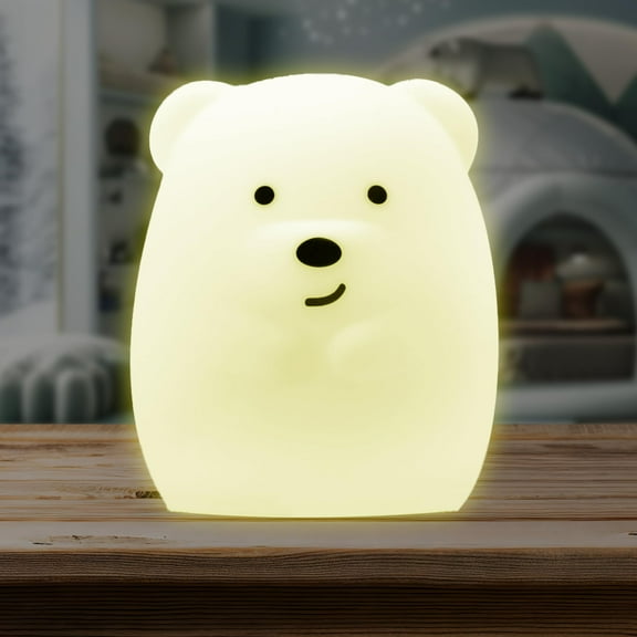 LumiPets Junior Bear - Children's Nursery Touch Night Light