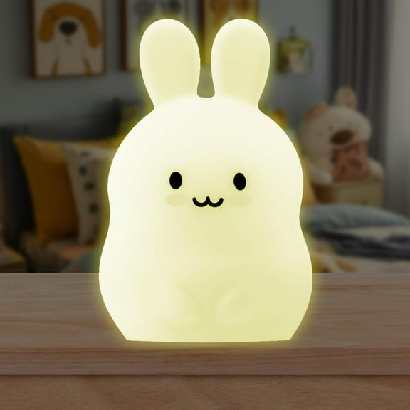 LumiPets Junior Bunny - Children's Nursery Touch Night Light