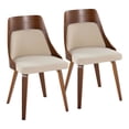 thumbnail image 1 of LumiSource Anabelle Bent Wood Chair - Set of 2, 1 of 9