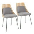 thumbnail image 1 of LumiSource Anabelle Chair - Set of 2, 1 of 9