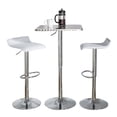 thumbnail image 1 of LumiSource Bistro Square-Ale Bar Set - 3 Piece, 1 of 7