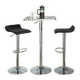 thumbnail image 1 of LumiSource Bistro Square-Ale Bar Set - 3 Piece, 1 of 7