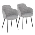 thumbnail image 1 of Boyne Chair, Upholstered Dining Chairs, Contemporary Dining Chair, Kitchen Chairs for Dining Table, Dining Chairs Set of 2, 1 of 6