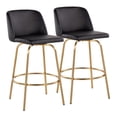 thumbnail image 1 of Toriano Counter Stools for Kitchen Counter, Counter Height Chairs, Bar Stools Set of 2, Counter Height Chairs, Bar Stools For Kitchen Island, 1 of 6