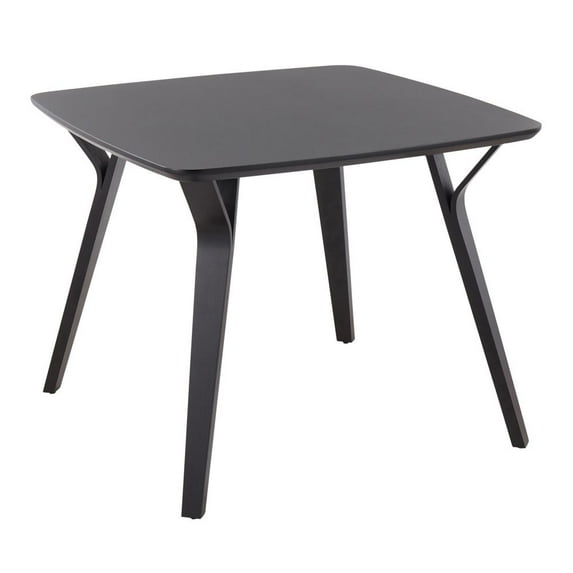 LumiSource Black Wood Folia Dinette Table