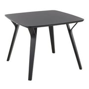 LumiSource Black Wood Folia Dinette Table