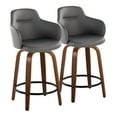 thumbnail image 1 of LumiSource Boyne 24" Fixed-Height Counter Stool - Set of 2, 1 of 7