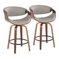 thumbnail image 1 of Symphony Counter Stools for Kitchen Counter in Faux Leather, Counter Height Chairs, Bar Stools Set of 2, Counter Height Chairs, Bar Stools For Kitchen Island, 1 of 10