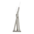 thumbnail image 1 of LumiSource Brushed Nickel Icicle Table Lamp, 1 of 5