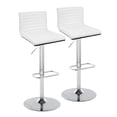 thumbnail image 1 of Mason Adjustable Bar Stool, Chrome Bar Stools, Bar Chairs, Swivel Bar Stools, Bar Stools Set of 2, 1 of 5