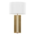 thumbnail image 1 of Cosmo 28" Metal Table Lamp, Desk Lamp, Table Lamp for Bedroom, Table Lamp for Nightstand, Small Table Lamp for Living Room (Antique Brass), 1 of 6