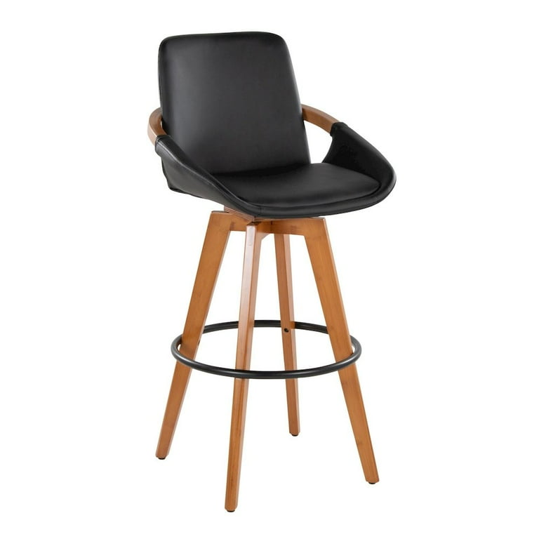 Lumisource Fixed Bar Stools LumiSource Set Of Fuji High Back