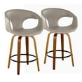 thumbnail image 1 of LumiSource Curva 26" Fixed-Height Counter Stool - Set of 2, 1 of 10