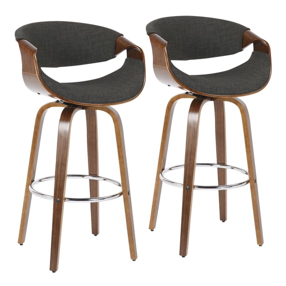 Curvini 30'' Barstool - Set of 2