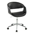 thumbnail image 1 of LumiSource Curvo Upholstered 5-Star Task Chair, 1 of 8