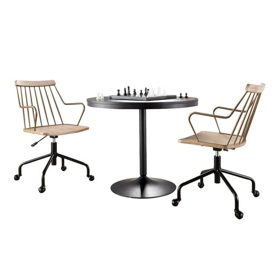 LumiSource Dakota-Preston Dining Set - 3 Piece