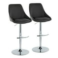 thumbnail image 1 of LumiSource Diana Adjustable Barstool - Set of 2, 1 of 10
