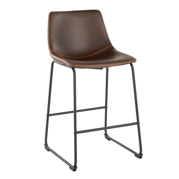 LumiSource Duke 26" Fixed-Height Counter Stool