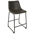 thumbnail image 1 of LumiSource Duke Industrial 26 in. Counter Stool - Set of 2, 1 of 9