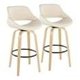 thumbnail image 1 of LumiSource Fabrico 30" Fixed-Height Barstool - Set of 2, 1 of 10