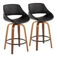 thumbnail image 1 of LumiSource Fabrico Fixed-Height Counter Stool - Set of 2, 1 of 8