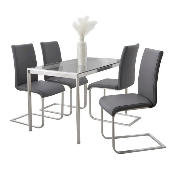LumiSource Fuji-Foster Dining Set - 5 Piece
