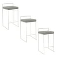 thumbnail image 1 of LumiSource Fuji Stacker 26" Fixed-Height Counter Stool - Set of 3, 1 of 5