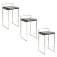 thumbnail image 1 of LumiSource Fuji Stacker 26" Fixed-Height Counter Stool - Set of 3, 1 of 7