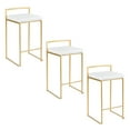 thumbnail image 1 of LumiSource Fuji Stacker 26" Fixed-Height Counter Stool - Set of 3, 1 of 6