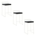 thumbnail image 1 of LumiSource Fuji Stacker 26" Fixed-Height Counter Stool - Set of 3, 1 of 11