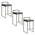 thumbnail image 1 of LumiSource Fuji Stacker 26" Fixed-Height Counter Stool - Set of 3, 1 of 7