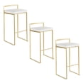 thumbnail image 1 of LumiSource Fuji Stacker 30" Fixed-Height Barstool - Set of 3, 1 of 6