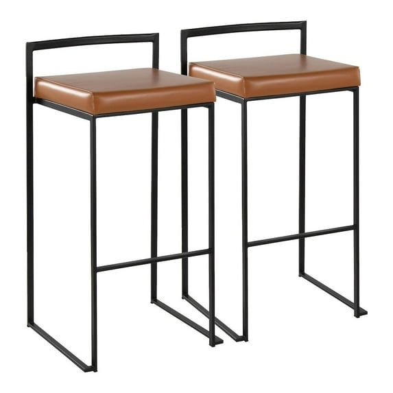 LumiSource Fuji Stacker Barstool - Set of 2