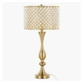 thumbnail image 1 of LumiSource Gold Metal, Clear Crystal Topaz 27" Metal Table Lamp, 1 of 5