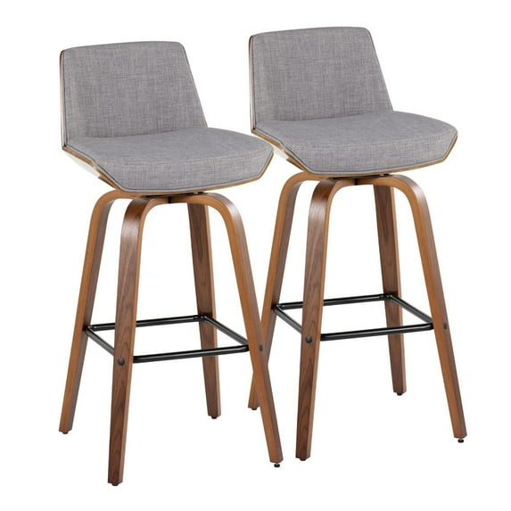 Corazza 30" Fixed-Height Bar Stool, Bar Chairs, Swivel Bar Stools, Bar Stools Set of 2