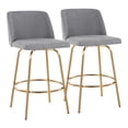 thumbnail image 1 of Toriano Counter Stools for Kitchen Counter, Counter Height Chairs, Bar Stools Set of 2, Counter Height Chairs, Bar Stools For Kitchen Island, 1 of 6