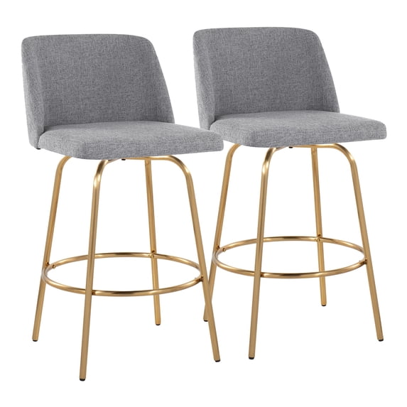 Toriano Counter Stools for Kitchen Counter, Counter Height Chairs, Bar Stools Set of 2, Counter Height Chairs, Bar Stools For Kitchen Island